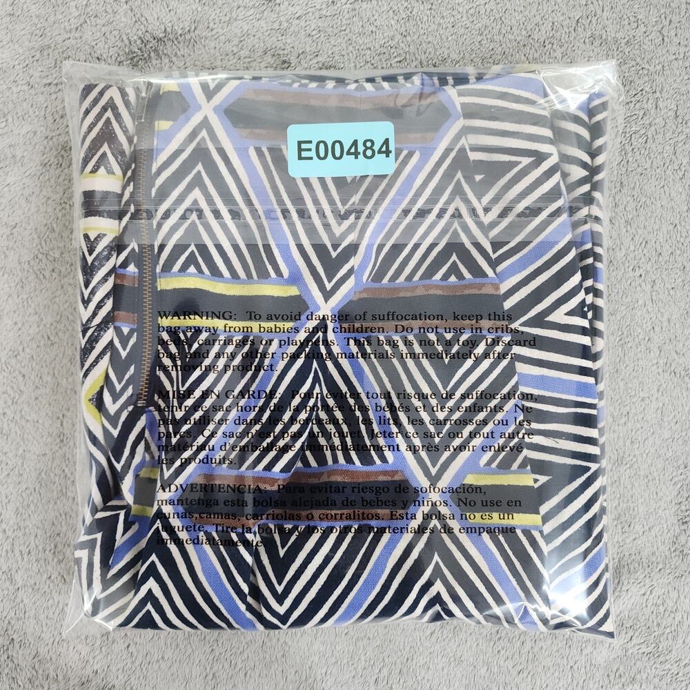 Nic+Zoe Skirt Size 10 Multicolor Tribal Geometric Pencil Stretch‎ Exposed Zip - Picture 7 of 7